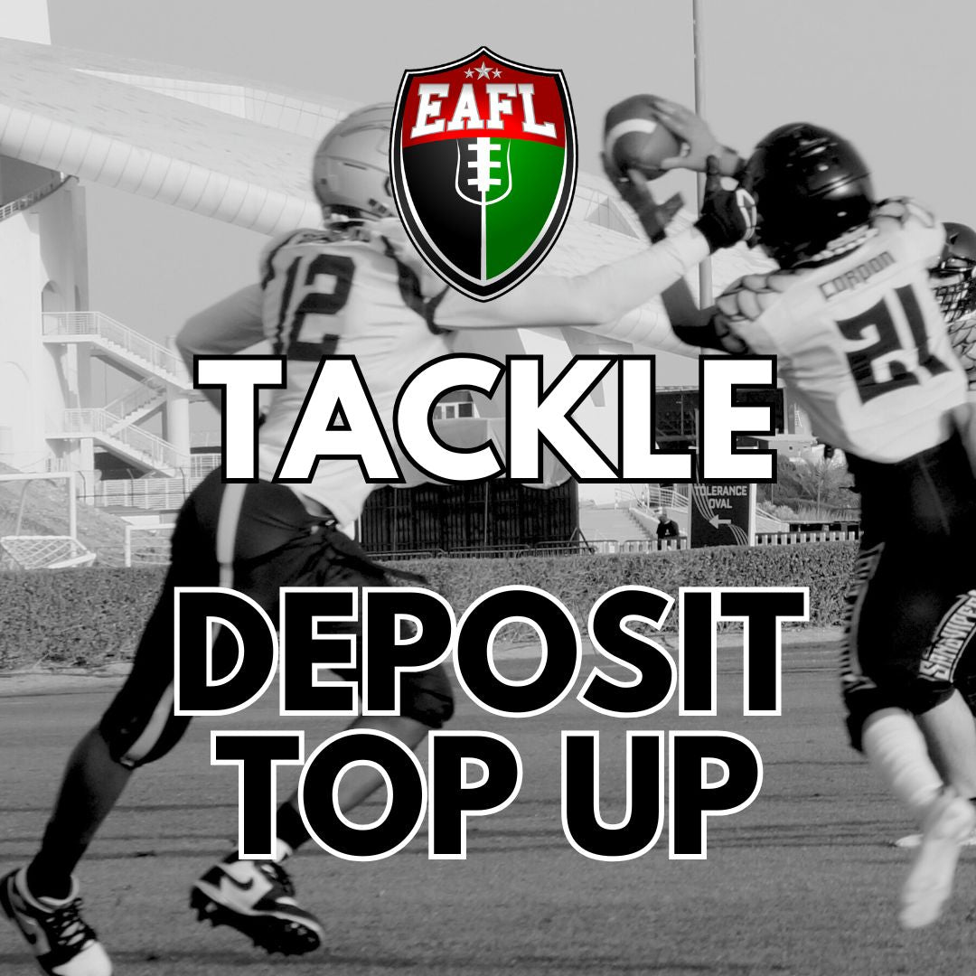 Tackle Football - Deposit Top Up