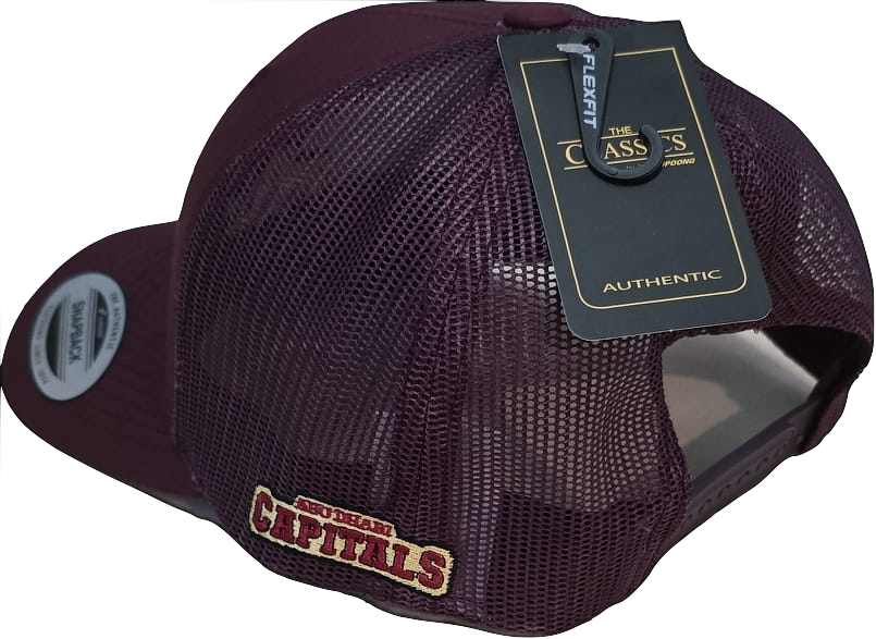 Team Cap - Abu Dhabi Capitals (Maroon/Maroon)